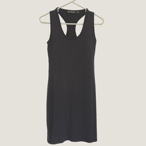 ATHLETA Activewear Dress Size XXS Built-In Bra Racer Back Navy Blue #291731-00